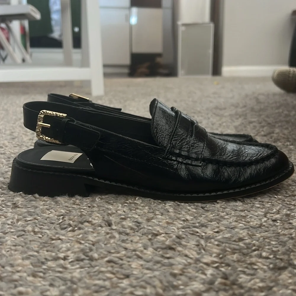 Dolce Vita Black Slingback Flats - Picture 6 of 6